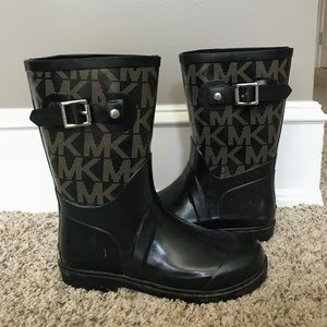 Kids Michael Kors rain boots